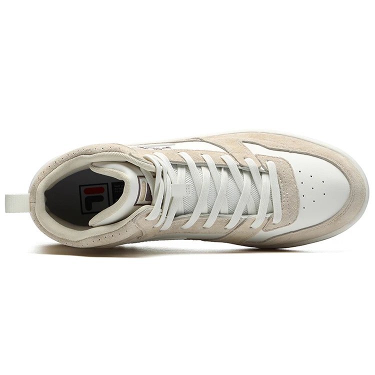 Baskets Ventuno Beige « White Cream »