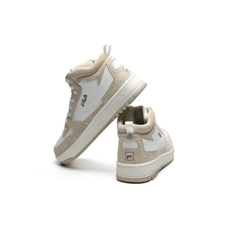 Baskets Ventuno Beige « White Cream »