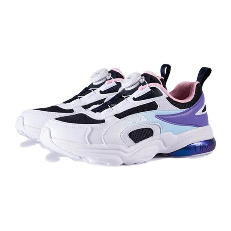 Baskets Volante 2 « Blanc, violet, noir »
