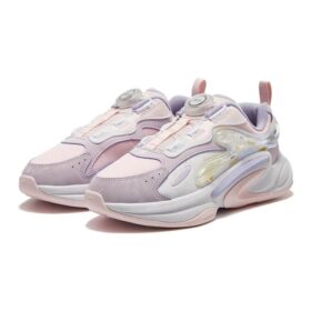 Baskets WHALE II « Rose, violet, blanc »
