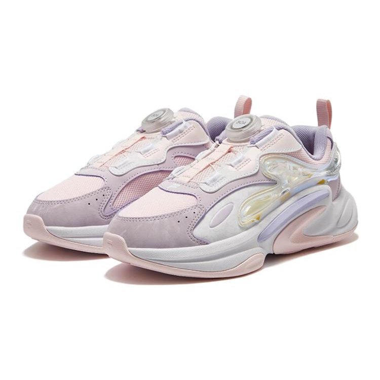 Baskets WHALE II « Rose, violet, blanc »