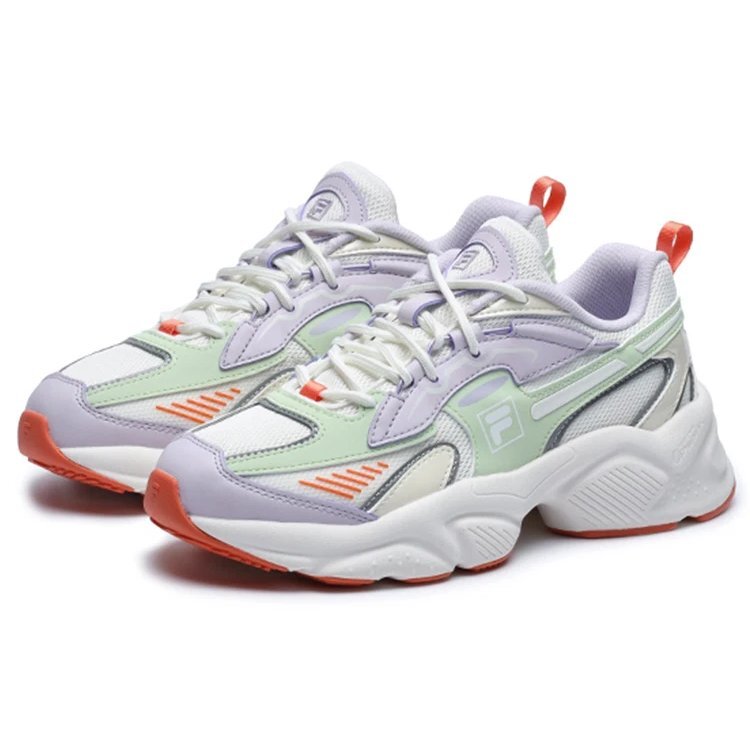 Baskets Wings « Blanc Vert Lilas »