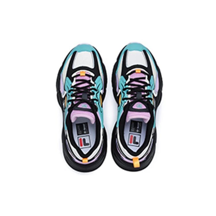 Baskets Wings « White Aqua Purple »