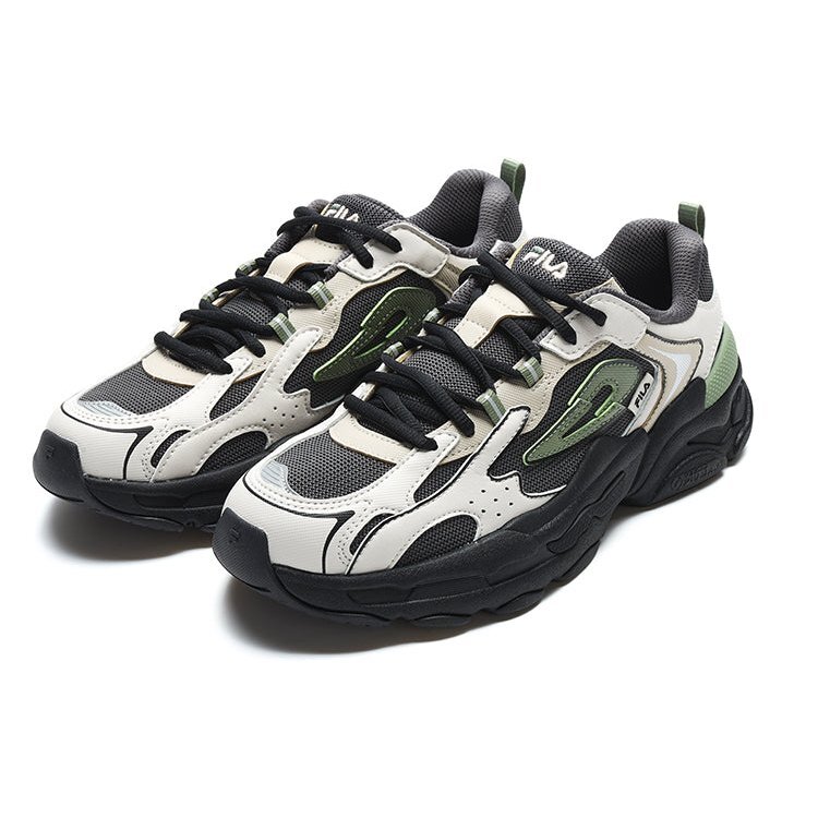 Baskets Y2K 3M « Blanc Noir Vert »