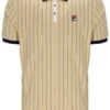 Beige classique Polo rayé vintage classique BB1