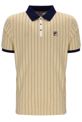 Beige classique Polo rayé vintage classique BB1