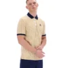 Beige classique Polo rayé vintage classique BB1