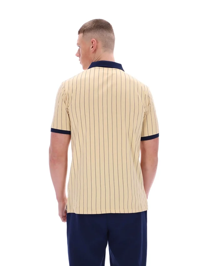Beige classique Polo rayé vintage classique BB1