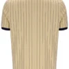 Beige classique Polo rayé vintage classique BB1