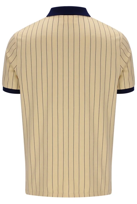 Beige classique Polo rayé vintage classique BB1