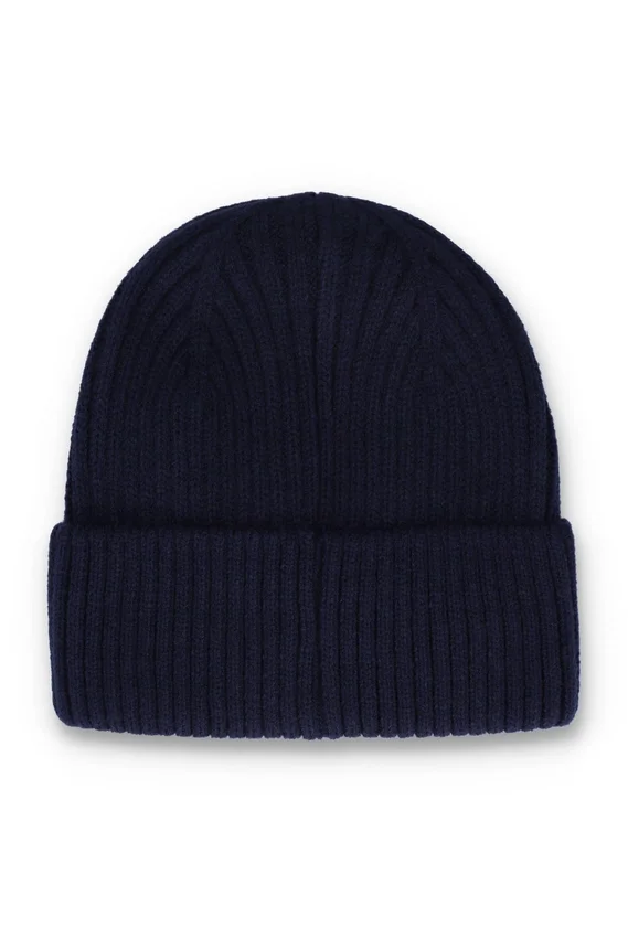 Bonnet Fila Navy Ricco Watchman à revers et côtes