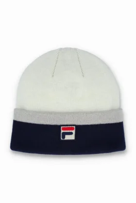 Bonnet à revers multicolore