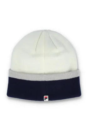 Bonnet à revers multicolore