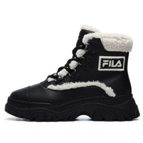 Bottes de neige chaudes « Black White »