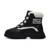 Bottes de neige chaudes « Black White »
