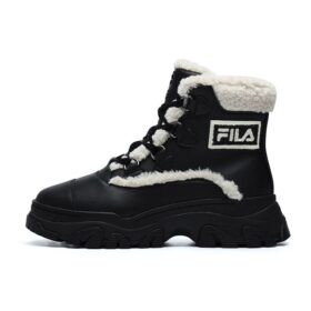 Bottes de neige chaudes « Black White »