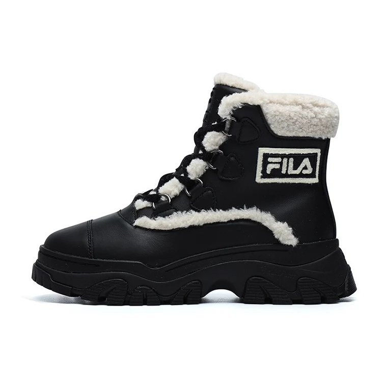 Bottes de neige chaudes « Black White »