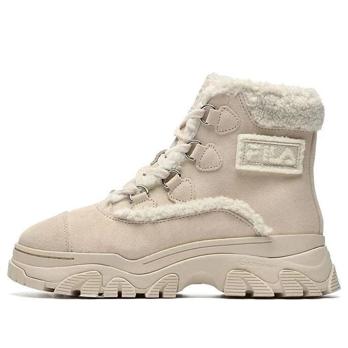 Bottes de neige chaudes « Rose Blanc »