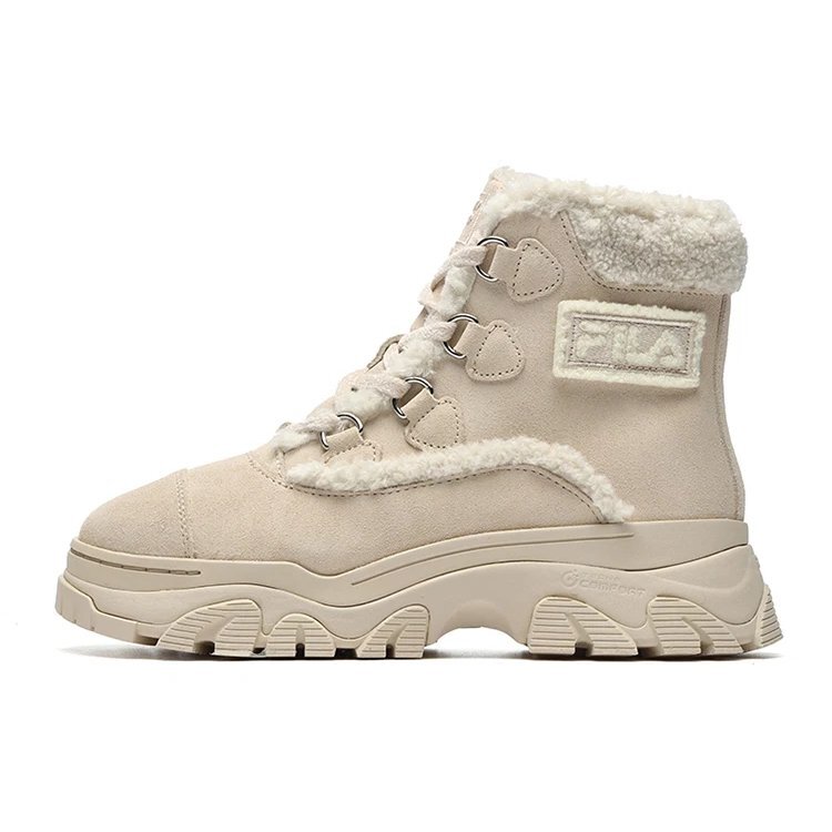 Bottes de neige chaudes « Rose Blanc »