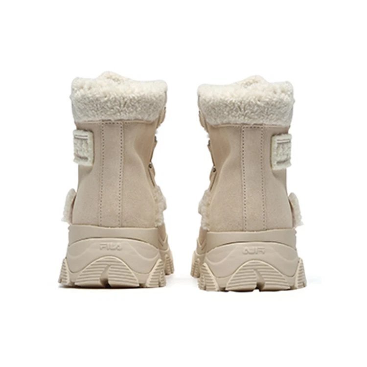 Bottes de neige chaudes « Rose Blanc »