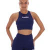 Brassière de sport Fila x TALA SKINLUXE bleu marine
