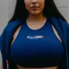 Brassière de sport Fila x TALA SKINLUXE bleu marine