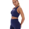 Brassière de sport Fila x TALA SKINLUXE bleu marine
