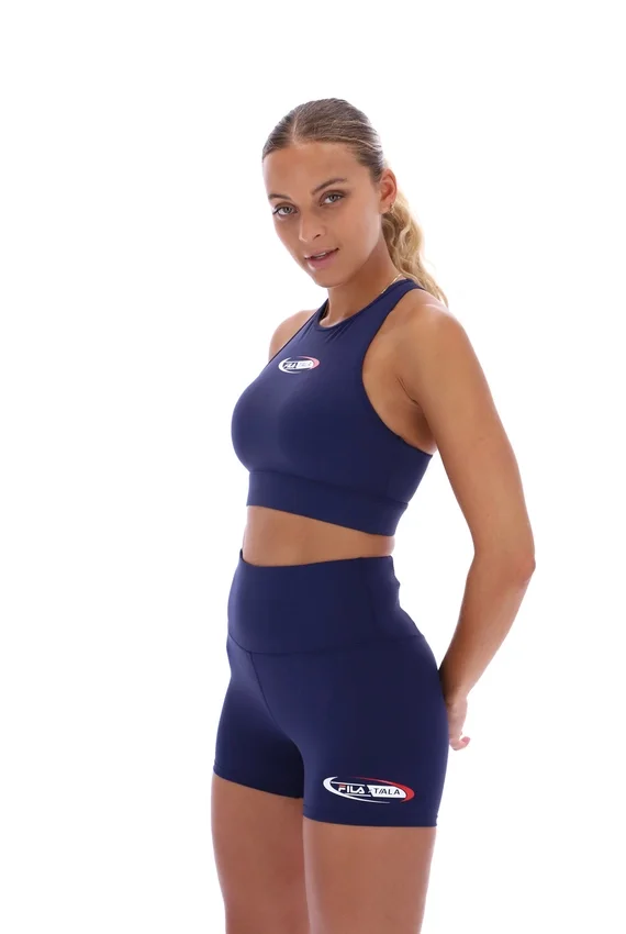 Brassière de sport Fila x TALA SKINLUXE bleu marine