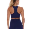 Brassière de sport Fila x TALA SKINLUXE bleu marine