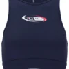 Brassière de sport Fila x TALA SKINLUXE bleu marine