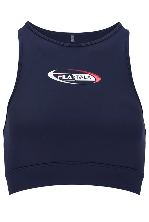 Brassière de sport Fila x TALA SKINLUXE bleu marine