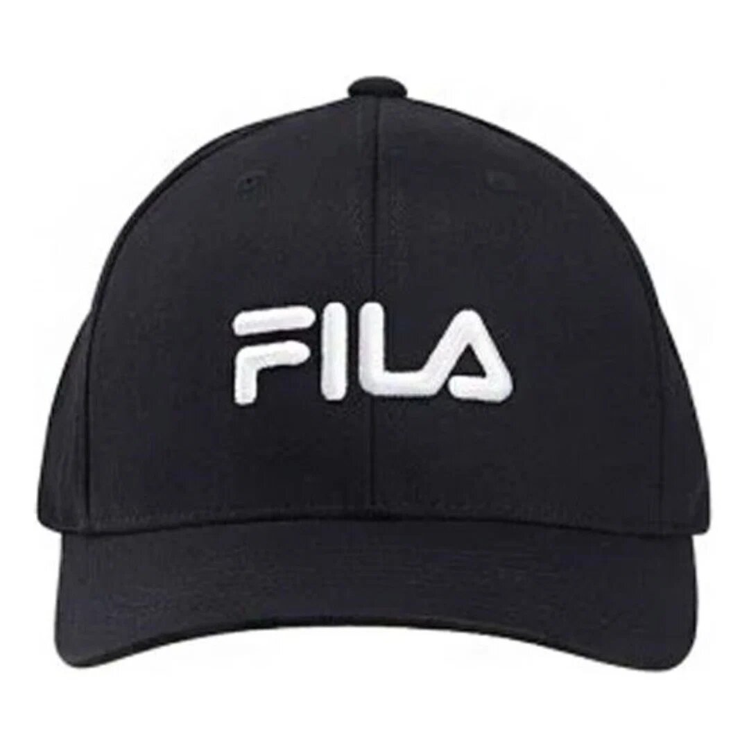 Casquette avec logo imprimé « Noir Blanc »