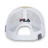 Casquette classique beige Addie Slogan en néoprène avec dos en maille