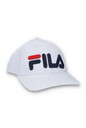 Casquette de baseball blanche Illa à visière rabattable