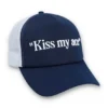 Casquette Fila Navy Wells Slogan en néoprène avec arrière en maille