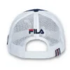 Casquette Fila Navy Wells Slogan en néoprène avec arrière en maille