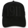 Casquette Hazza Large 1911 à dos en maille et broderie, noire