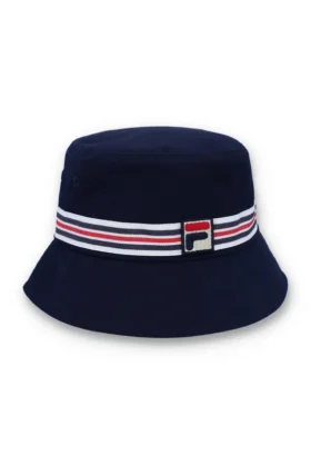 Chapeau bucket Heritage Stripe bleu