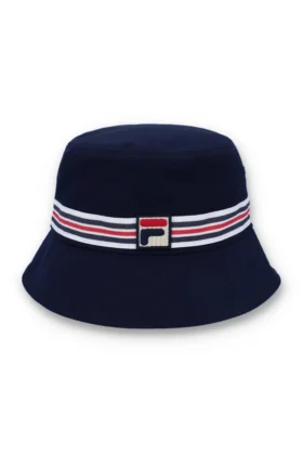 Chapeau bucket Heritage Stripe bleu