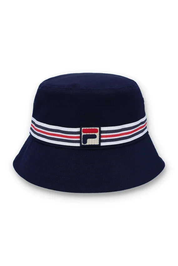 Chapeau bucket Heritage Stripe bleu