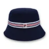 Chapeau bucket Heritage Stripe bleu