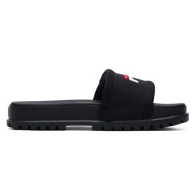 Chaussons de sport élégants et confortables à talon plat, noirs