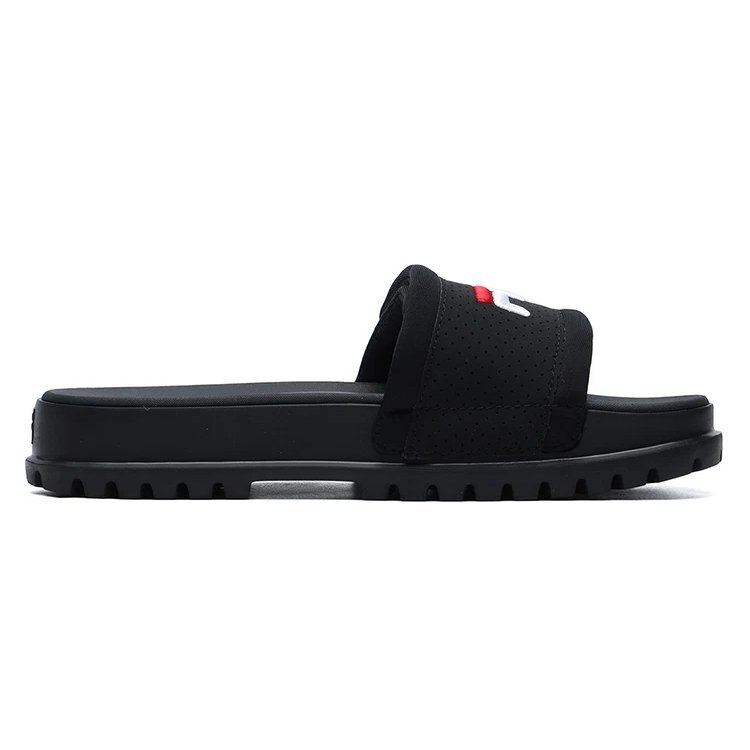 Chaussons de sport élégants et confortables à talon plat, noirs