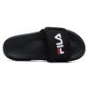 Chaussons de sport élégants et confortables à talon plat, noirs