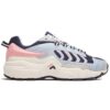 Chaussure rétro bleue et rose