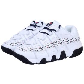 Chaussures basses Barricade 97 à semelle épaisse, blanches