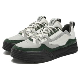 Chaussures basses Court Deluxe « Gris Blanc Noir »