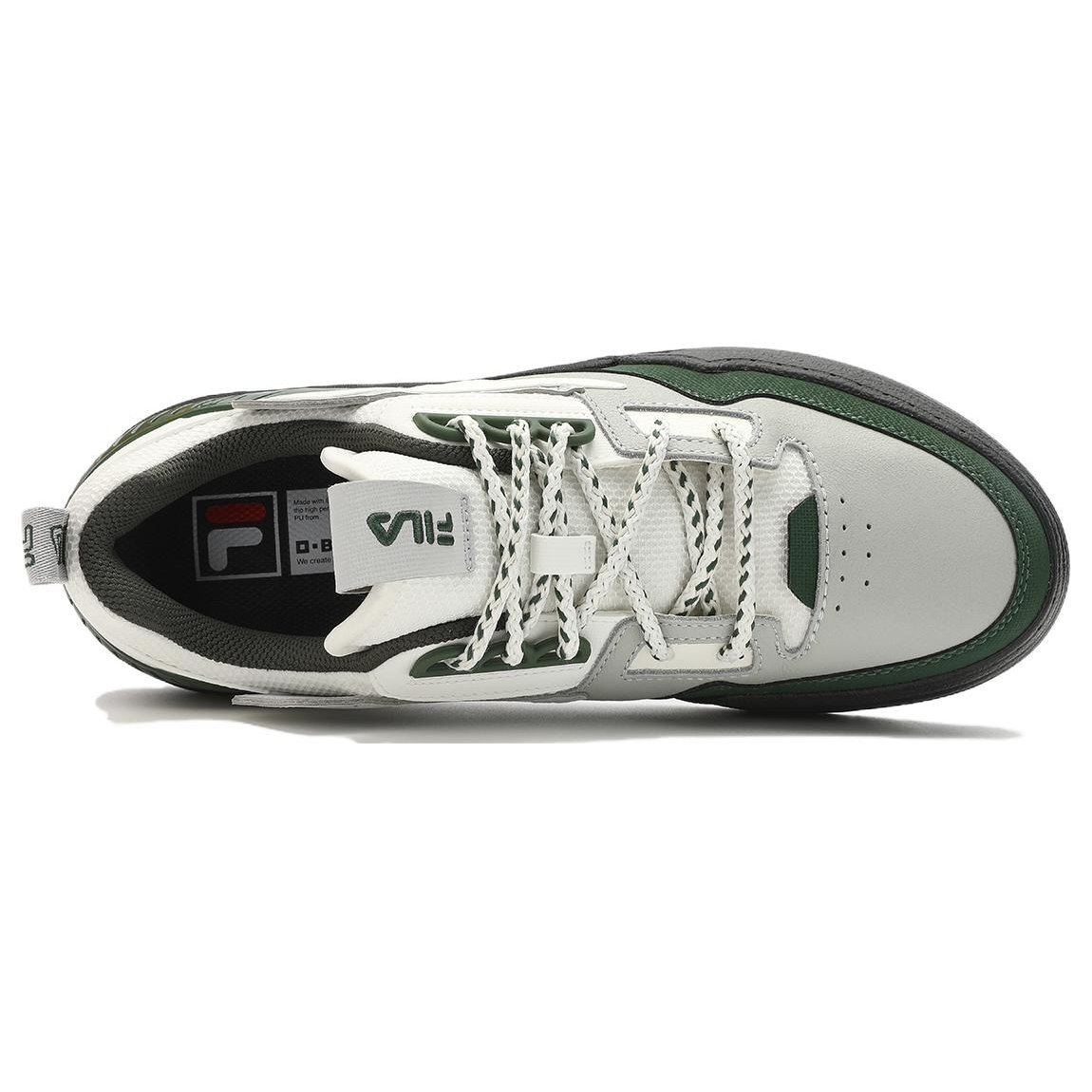 Chaussures basses Court Deluxe « Gris Blanc Noir »