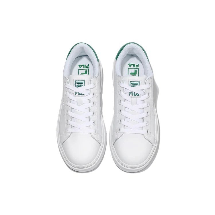 Chaussures basses Court Plumpy Blanc/Vert