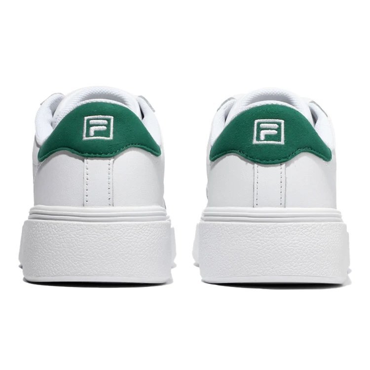 Chaussures basses Court Plumpy Blanc/Vert